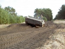 Panzer fahren in Magdeburg