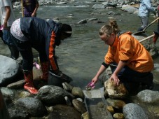 Gold Panning and Lunch BBQ Party on the River, Switzerland